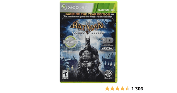 BATMAN - ARKHAM ASYLUM - PLATINUM HITS